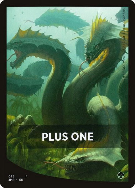 Plus One Theme Card trading card from Jumpstart Plus One Theme Card - Jumpstart Magic: The Gathering trading card