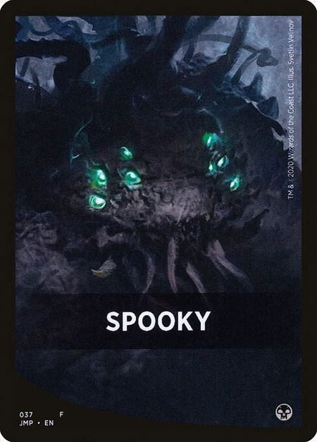 Spooky Theme Card - Jumpstart Magic: The Gathering trading card