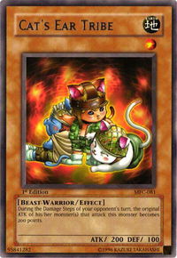 Cat's Ear Tribe - Magician's Force (MFC) #MFC-081 - Rare YuGiOh Trading Card
