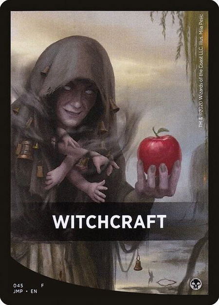 Witchcraft Theme Card - Jumpstart Magic: The Gathering trading card