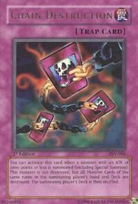 Chain Destruction - Pharaoh's Servant (PSV) #PSV-006 - Ultra Rare YuGiOh Trading Card