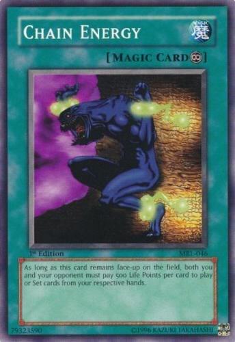Chain Energy trading card from Magic Ruler Chain Energy - Magic Ruler YuGiOh trading card