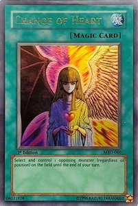 Change of Heart - Metal Raiders (MRD) #MRD-060 - Ultra Rare YuGiOh Trading Card