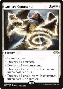 Austere Command - Double Masters (2XM) #7 - Rare Magic: The Gathering Trading Card