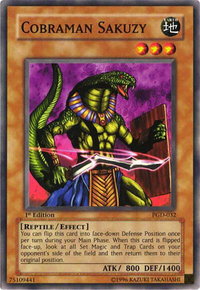 Cobraman Sakuzy - Pharaonic Guardian (PGD) #PGD-032 - Common / Short Print YuGiOh Trading Card