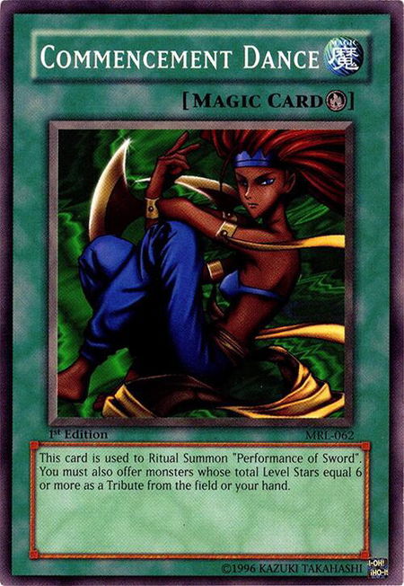 Commencement Dance - Magic Ruler YuGiOh trading card