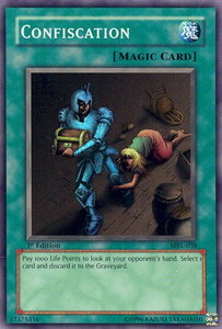 Confiscation - Magic Ruler (MRL-EN) #MRL-038 - Super Rare YuGiOh Trading Card