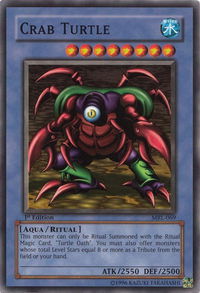 Crab Turtle - Magic Ruler (MRL-EN) #MRL-069 - Common / Short Print YuGiOh Trading Card