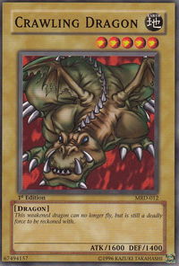 Crawling Dragon - Metal Raiders (MRD) #MRD-012 - Common / Short Print YuGiOh Trading Card