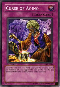 Curse of Aging - Pharaonic Guardian (PGD) #PGD-094 - Common / Short Print YuGiOh Trading Card