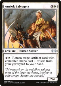 Auriok Salvagers - Double Masters (2XM) #6 - Uncommon Magic: The Gathering Trading Card