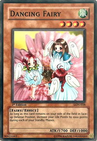 Dancing Fairy - Labyrinth of Nightmare (LON) #LON-038 - Common / Short Print YuGiOh Trading Card
