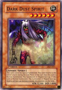 Dark Dust Spirit - Pharaonic Guardian (PGD) #PGD-017 - Common / Short Print YuGiOh Trading Card