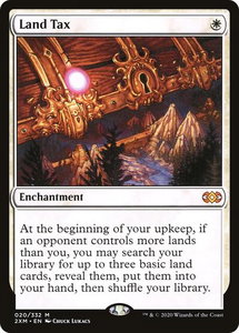 Land Tax - Double Masters (2XM) #20 - Mythic Rare Magic: The Gathering Trading Card