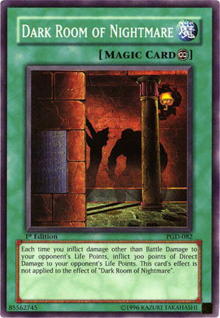Dark Room of Nightmare trading card from Pharaonic Guardian Dark Room of Nightmare - Pharaonic Guardian YuGiOh trading card