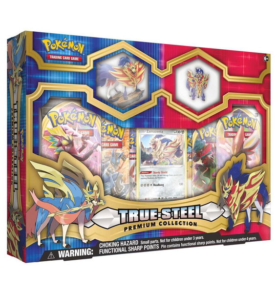 True Steel Premium Collection [Zamazenta] - SWSH03: Darkness Ablaze Pokémon trading card