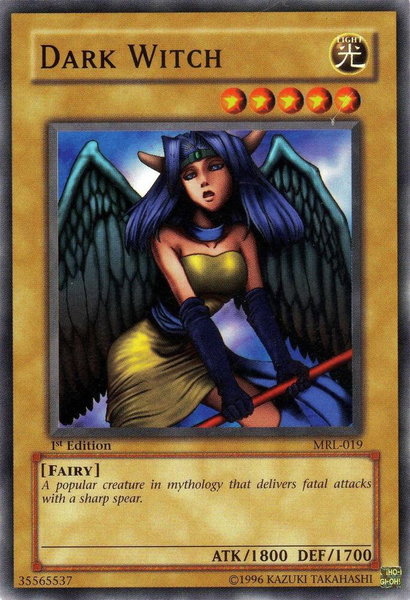 Dark Witch - Magic Ruler YuGiOh trading card