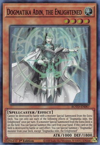 Dogmatika Adin, the Enlightened - Rise of the Duelist (ROTD) #ROTD-EN007 - Super Rare YuGiOh Trading Card