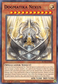 Dogmatika Nexus - Rise of the Duelist (ROTD) #ROTD-EN010 - Common / Short Print YuGiOh Trading Card