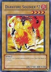 Darkfire Soldier #2 - Pharaoh's Servant (PSV) #PSV-045 - Common / Short Print YuGiOh Trading Card