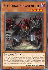 Machina Resavenger - Rise of the Duelist (ROTD) #ROTD-EN026 - Common / Short Print YuGiOh Trading Card