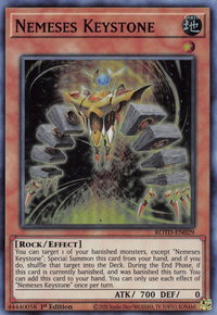 Nemeses Keystone - Rise of the Duelist (ROTD) #ROTD-EN029 - Super Rare YuGiOh Trading Card