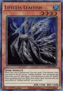 Lifeless Leaffish - Rise of the Duelist (ROTD) #ROTD-EN033 - Ultra Rare YuGiOh Trading Card
