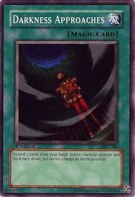 Darkness Approaches - Magic Ruler YuGiOh trading card