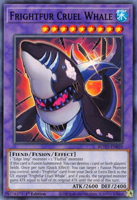 Frightfur Cruel Whale - Rise of the Duelist (ROTD) #ROTD-EN039 - Common / Short Print YuGiOh Trading Card