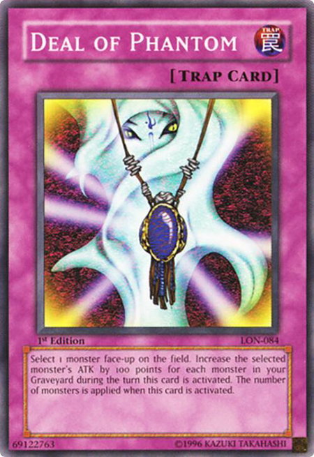 Deal of Phantom - Labyrinth of Nightmare YuGiOh trading card