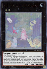 Melffy of the Forest - Rise of the Duelist (ROTD) #ROTD-EN044 - Ultra Rare YuGiOh Trading Card