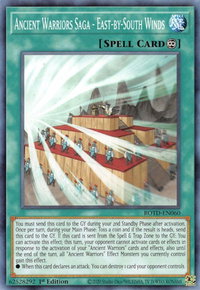 Ancient Warriors Saga - East-by-South Winds - Rise of the Duelist (ROTD) #ROTD-EN060 - Common / Short Print YuGiOh Trading Card
