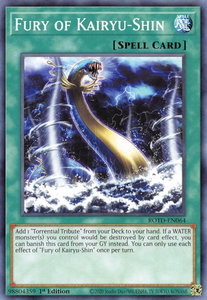 Fury of Kairyu-Shin - Rise of the Duelist (ROTD) #ROTD-EN064 - Common / Short Print YuGiOh Trading Card