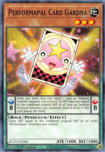 Performapal Card Gardna - Rise of the Duelist (ROTD) #ROTD-EN082 - Common / Short Print YuGiOh Trading Card