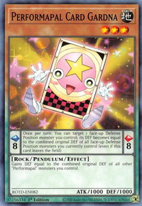 Performapal Card Gardna - Rise of the Duelist (ROTD) #ROTD-EN082 - Common / Short Print YuGiOh Trading Card