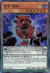 D/D Dog - Rise of the Duelist (ROTD) #ROTD-EN091 - Super Rare YuGiOh Trading Card
