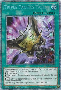 Triple Tactics Talent (Starlight Rare) - Rise of the Duelist (ROTD) #ROTD-EN062 - Starlight Rare YuGiOh Trading Card