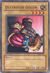 Destroyer Golem - Metal Raiders (MRD) #MRD-040 - Common / Short Print YuGiOh Trading Card