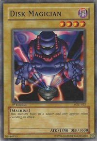 Disk Magician - Metal Raiders (MRD) #MRD-053 - Common / Short Print YuGiOh Trading Card