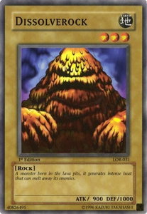 Dissolverock - The Legend of Blue Eyes White Dragon (LOB) #LOB-031 - Common / Short Print YuGiOh Trading Card