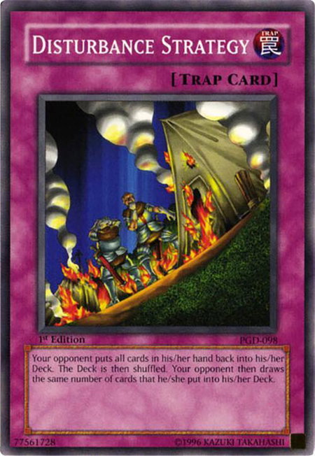 Disturbance Strategy - Pharaonic Guardian YuGiOh trading card