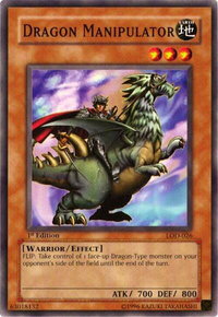 Dragon Manipulator - Legacy of Darkness (LOD) #LOD-026 - Common / Short Print YuGiOh Trading Card