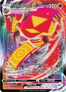 Centiskorch VMAX - SWSH03: Darkness Ablaze (SWSH03) #034/189 - Ultra Rare Pokémon Trading Card