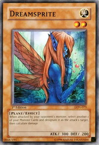 Dreamsprite - Labyrinth of Nightmare (LON) #LON-073 - Common / Short Print YuGiOh Trading Card