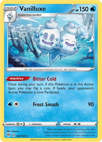 Vanilluxe - SWSH03: Darkness Ablaze (SWSH03) #047/189 - Rare Pokémon Trading Card