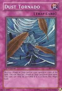 Dust Tornado - Pharaoh's Servant YuGiOh trading card