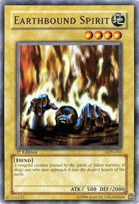 Earthbound Spirit - Labyrinth of Nightmare (LON) #LON-055 - Common / Short Print YuGiOh Trading Card