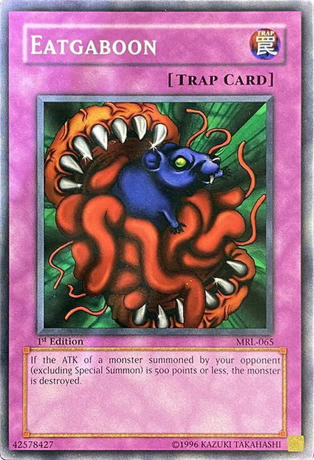Eatgaboon - Magic Ruler YuGiOh trading card