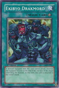 Ekibyo Drakmord - Labyrinth of Nightmare (LON) #LON-099 - Common / Short Print YuGiOh Trading Card