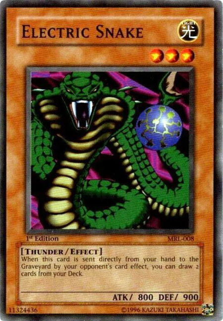 Electric Snake - Magic Ruler YuGiOh trading card